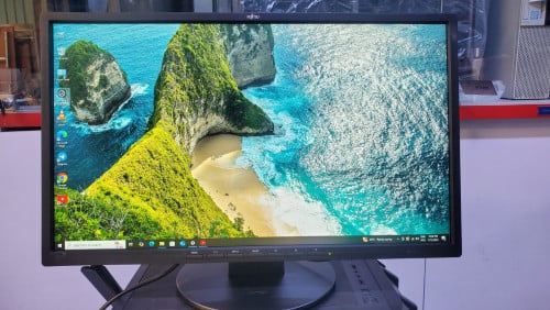 Monitor 22 inch FHD IPS ( Port : HDMI / DP / VGA ) រូបភាពច្បាស់ល្អ នៅស្អាត