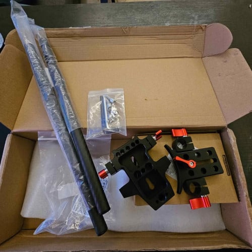 Mounting Base Bracket 15mm carbon Rod Rail Clamp Camera Cage Rig