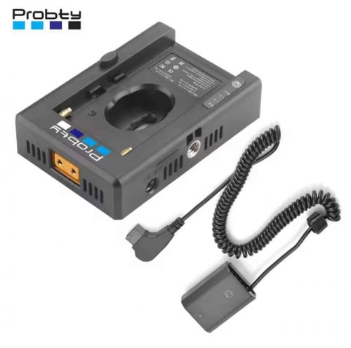 NP-F Battery Mount Plate+NP-FZ100 Dummy Battery for Sony