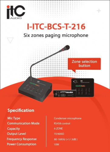 Speaker and Amplifier brand ITC