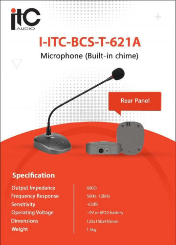 Speaker and Amplifier brand ITC