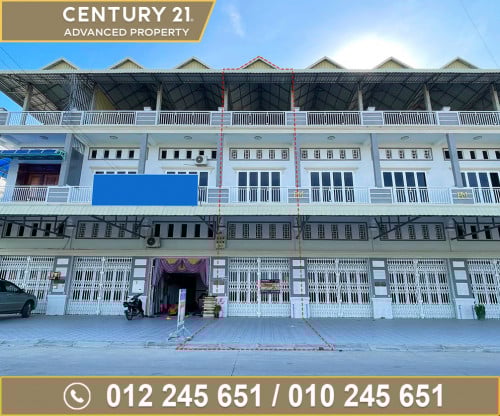 🏘 ផ្ទះល្វែង ក្នុងបុរី ភ្នំមាស (ផ្លូវព្រៃស) ត្រូវការលក់បន្ទាន់ខ្លាំង