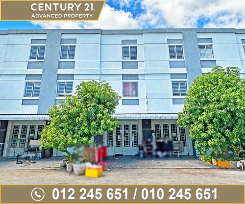 🏘 វីឡាកូនកាត់ (LC2) នៅទល់មុខផ្សារ ក្នុងបុរី ពិភពថ្មីកួរស្រូវ3 ត្រូវការលក់បន្ទាន់ខ្លាំង