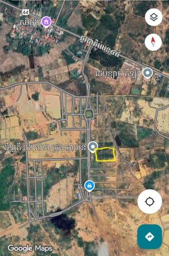 Sell land 7000m2 Kampong Speu 17$m2