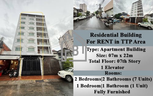 #TTP | Residential Building For RENT nearby Russian Market Area