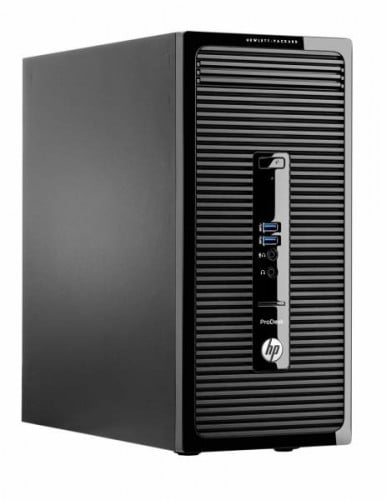 HP ProDesk 400 G3 Microtower Case / Core i5-6500 / Ram 8G/ SSD 128G + HDD 500GB
