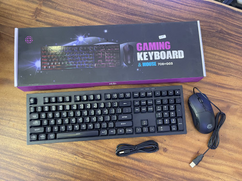 Keyboard RGB និង​ keyboard office ប្រម៉ូសិន​ 20%​
