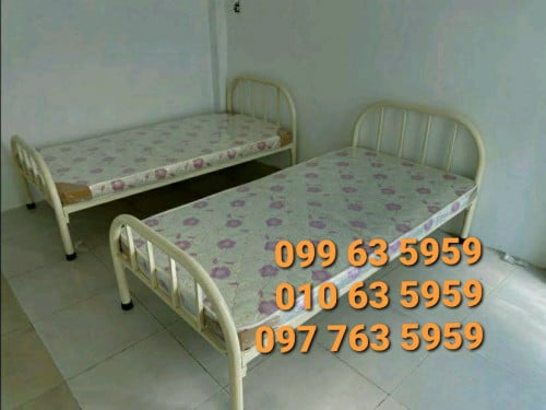 ឈុតគ្រែពេទ្យ ជាមួយពូក 1.0mx2m