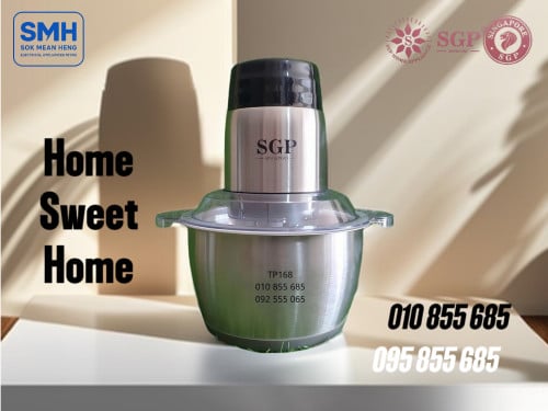 ម៉ាស៊ីនគិនសាច់ SGP CH-20 Electric Chopper / Grinder _ អុីណុក / INOX