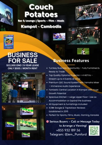 Business For Sale - KAMPOT