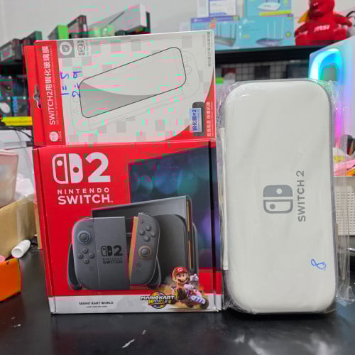 Nintendo Switch 2 Mario Kart Bundle (Game Card) New