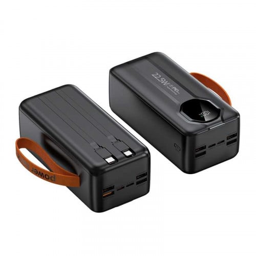 PowerBank 50000mah 22.5w Fast Charging Digital Display within 2 cables