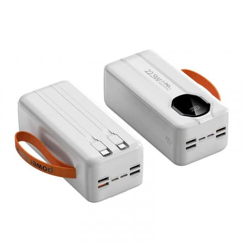PowerBank 50000mah 22.5w Fast Charging Digital Display within 2 cables