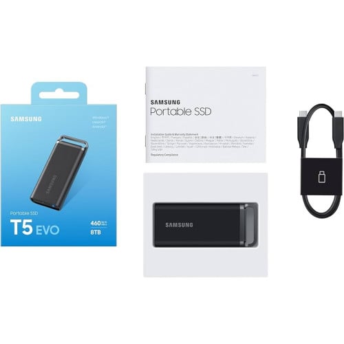 SAMSUNG T5 EVO Portable SSD 4TB