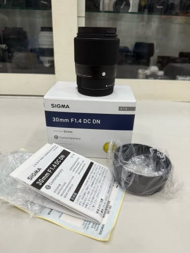 Sigma 30mm F1.4 For Canon M New 2XX$