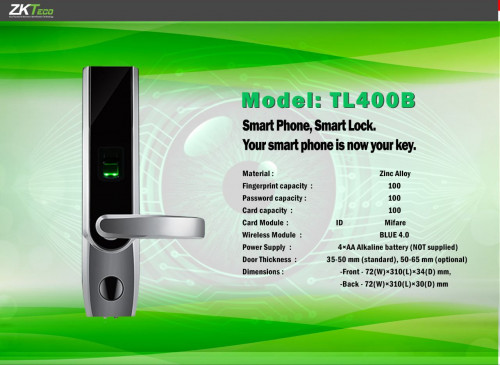 Smart Lock Brand ZTKECO