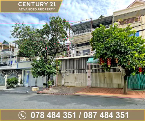 🏠 ផ្ទះល្វែង (ខាង) នៅជិតផ្សារអូឡាំពិក ត្រូវការលក់បន្ទាន់ខ្លាំង