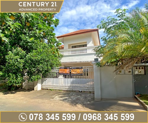 🏠 វីឡាទោល ( Single Villa ) ក្នុងបុរីសាន់វ៉េ ( ខណ្ឌទួលគោក ) ត្រូវការលក់បន្ទាន់ខ្លាំង