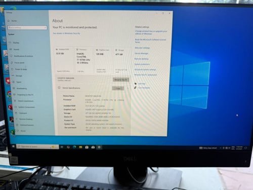 Dell OptiPlex 7490 AIO i7 10th 16g+256g