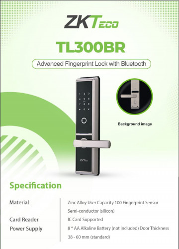 Fingerprint lock with Bluetooth