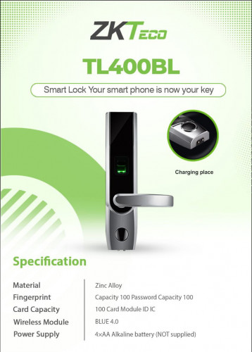 Fingerprint lock with Bluetooth