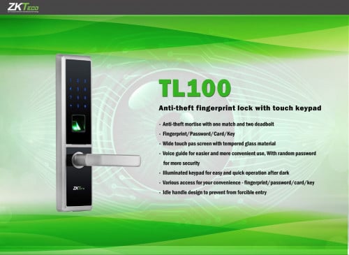 Fingerprint lock with Bluetooth