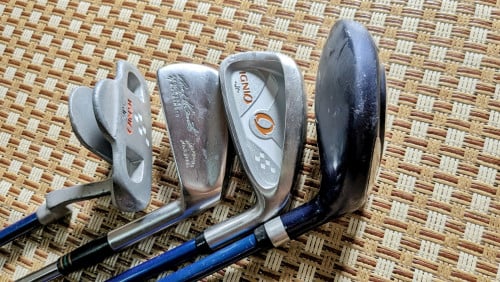 Kids Golf Set Iron, Driver, Putter ដងហ្កូល សំរាប់ កុមារ ក្រោម១០ឆ្នាំ