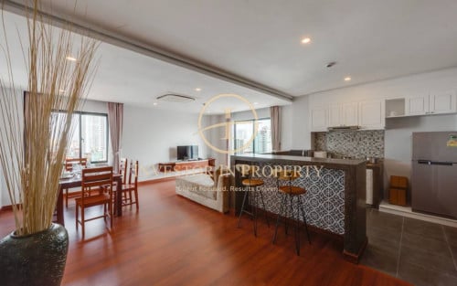 Spacious 2-Bedroom Apartment in Central Phnom Penh