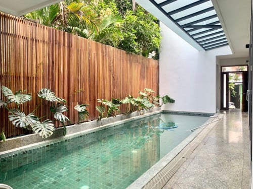 Villa For Rent In Tonle Bassac Area Close to Aeon mall with swimming pool.