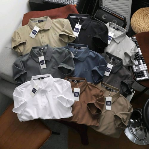 អាវ​យឺត​ដៃ​ខ្លី​ កបេីក​ ប្រេន​ GAPSize M L XL XXL XXXL ពាក់​បាន​ពី​(45-110kg)