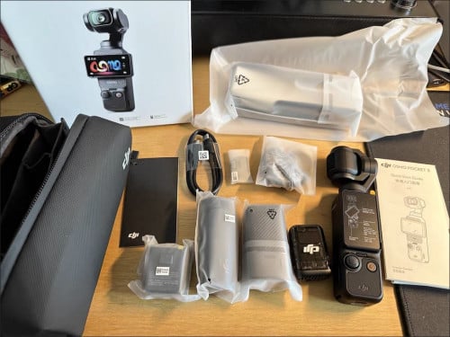 Dji Osmo Pocket 3 Creator Combo ថ្មីមិនទាន់ប្រើ