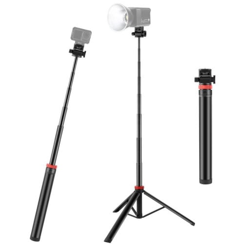 Tripod High-strength 2m 8-section Aluminum Alloy Broadcast Fill Light Bracket Telescopic .