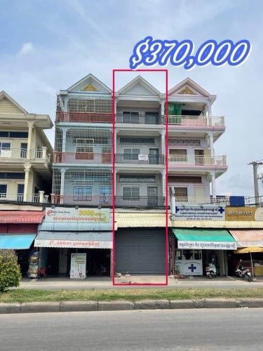 ផ្ទះល្វែងលក់ ជិតច្រមុះជ្រូកស្ទឹងមានជ័យ