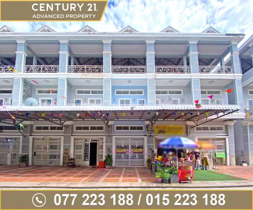 🏘 ផ្ទះល្វែង ក្នុងបុរី វិមានភ្នំពេញ (ស្វាយប៉ាក) ត្រូវការលក់បន្ទាន់ខ្លាំង