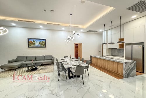 4 Bedroom Penthouse For Rent in Diamond Island (Koh Pich).