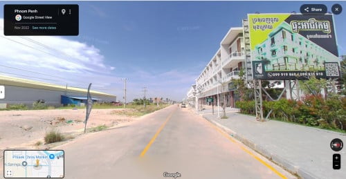 ដី 5x20m= 22000$ ក្បែរផ្សារទំនើបអ៊ីអន3 លក់បន្ទាន់, ខណ្ឌដង្ការ