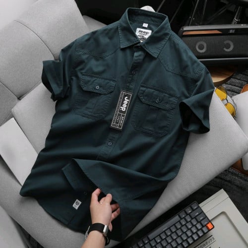 អាវសាច់គគី ដៃខ្លី  ប្រេន jeep ពណ៌ដូចរូប លេខ M l xl xxl 3xl (50kg-100kg)