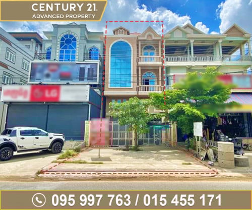 🏘 ផ្ទះ2ល្វែង លើផ្លូវ ថៃហ្គឺ ​ជិតរង្វង់មូលព្រែកសំរោង ត្រូវការលក់បន្ទាន់ខ្លាំង