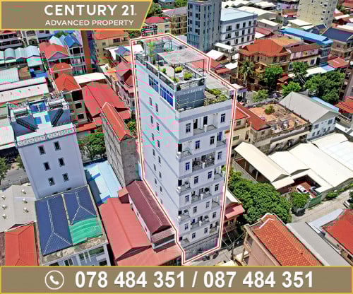 🏠អគារ (9ជាន់) នៅជិតផ្សារទួលទំពូង ត្រូវការលក់បន្ទាន់ខ្លាំង