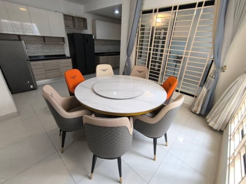Fully, វីឡាភ្លោះ សម្រាប់ជួល |​ Twin B Villa For Rent (ដឹស្តាដាយមិន​ ៦០ម៉ែត្រ​ ជិតAEON3)