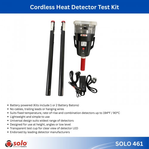 SOLO 461 | Cordless Heat Detector Tester