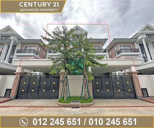 🏘 វីឡាភ្លោះ 2ល្វែង (Twin-A) ក្នុងបុរី ប៉េងហួត50ម ត្រូវការលក់បន្ទាន់ខ្លាំង ​