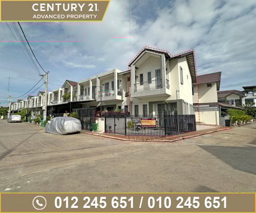 🏘 វីឡាកូនកាត់ កែង(LV) ក្នុងបុរី គៀងហ៊ត ត្រូវការលក់បន្ទាន់ខ្លាំង