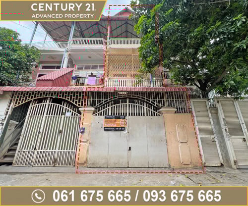 🏡ផ្ទះល្វែង នៅជិតផ្សារហេងលី ផ្លូវ271 ត្រូវការលក់បន្ទាន់ខ្លាំង