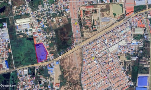 106: ដីនិង ឃ្លាំងកំបូល 2.7ha ផ្លូវជាតិលេខ4