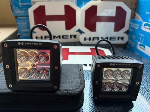 LED Light 4”-6”-8”-9”-30 HAMER អំពូល ឡាន 12V