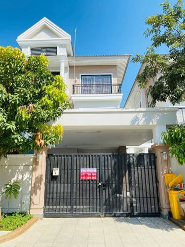 Villa 4 Bedrooms For Rent At Peng Hout 60m Along Hunsen blvd Close to ISPP.