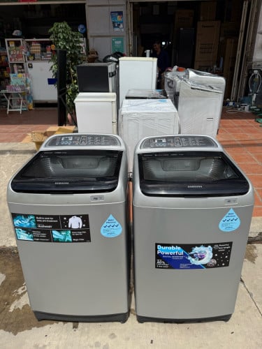 ម៉ាសុីនបោក 14kg Samsung ជជុះមេស្អាត ធានា៣ខែ