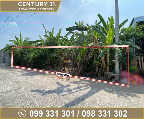 🏘 ដី សម្រាប់ជួល នៅសង្កាត់ក្បាលកោះ ចុះពីផ្លូវជាតិលេខ1 ចម្ងាយ500ម