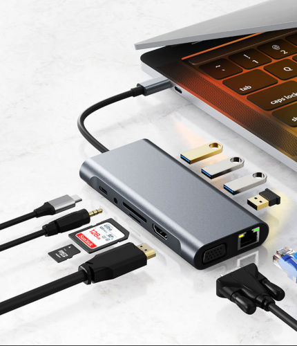 Adapter Type-C (11 in 1) $26